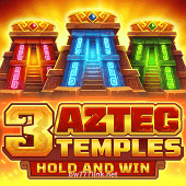 3 Aztec Temples Slot Game Image from bw777 link